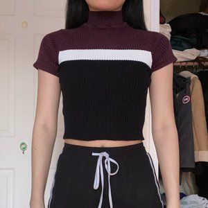 Forever21 Mock neck Tshirt